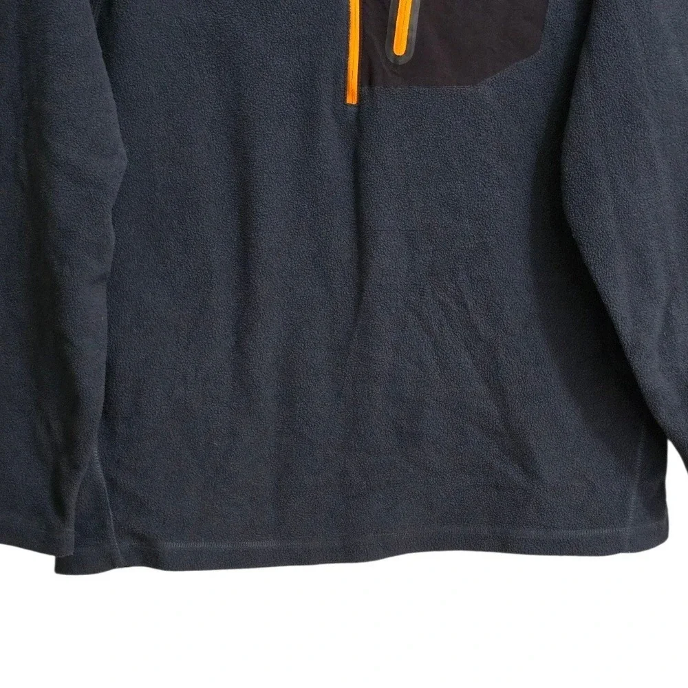 Eddie Bauer Cloud Layer Pro 1/4 Zip Fleece Pullover Sweater In Gray Sz XL